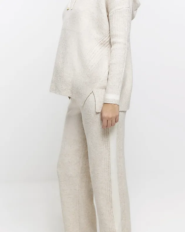 River Island Knit Straight Joggers< Trousers