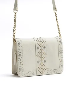 River Island leather studded cross body bag< Bags, Purses & Luggage