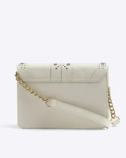 River Island leather studded cross body bag< Bags, Purses & Luggage