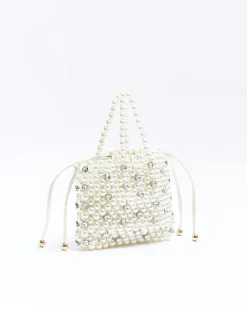 River Island pearl embellished handbag< Bags, Purses & Luggage