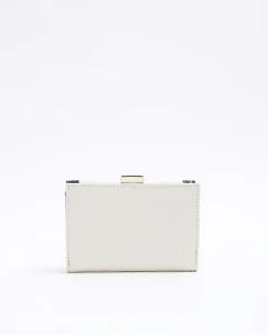 River Island quilted clip top purse< Bags, Purses & Luggage