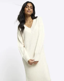 River Island rib jumper maxi dress< Dresses