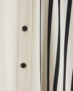 River Island stripe tie waist midi shirt dress< Dresses