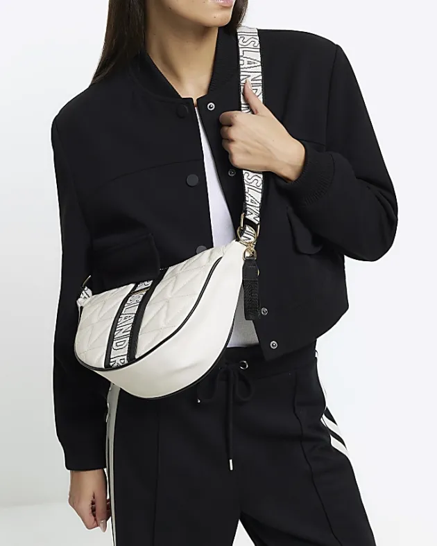 River Island webbing quilted cross body bag< Bags, Purses & Luggage