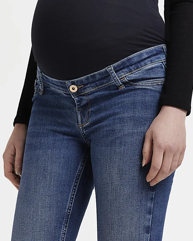 River Island Dark molly maternity skinny jeans< Maternity