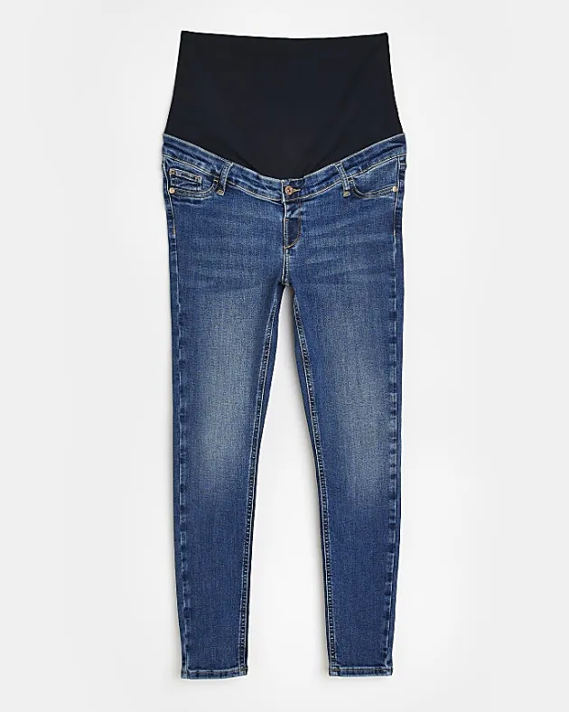 River Island Dark molly maternity skinny jeans< Maternity