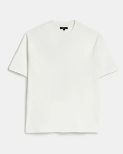River Island Ecru RI Studio oversized fit t-shirt< Essentials