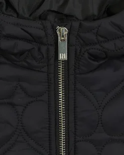 River Island Girl heart quilt padded coat< Coats & Jackets