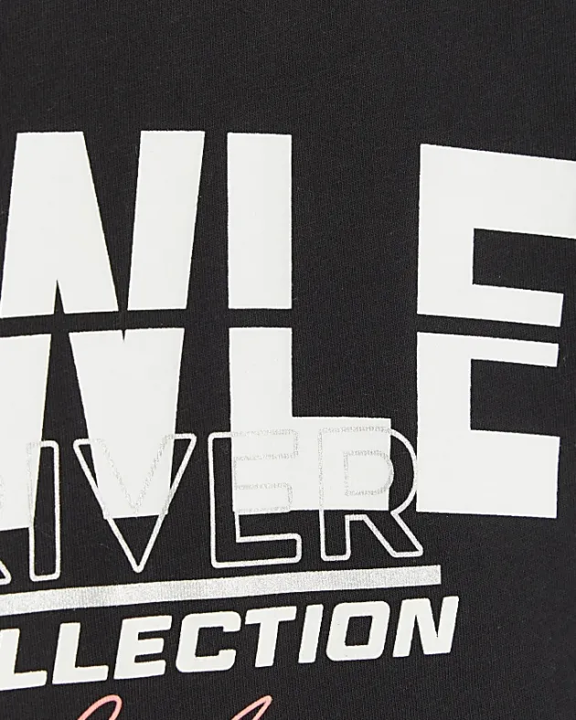 River Island Girls active mesh back t-shirt< Tops & T-shirts