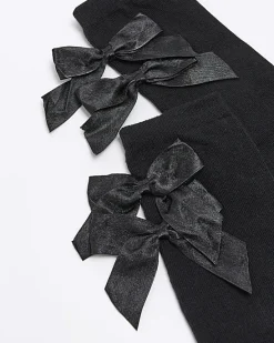 River Island Girls bow knee high socks< Accessories & Jewellery
