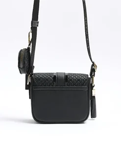 River Island Girls embossed monogram cross body bag< Bags & Purses