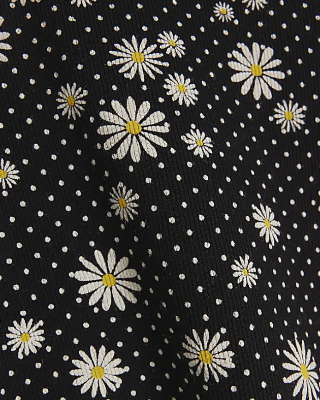 River Island Girls floral crop t-shirt< Tops & T-shirts