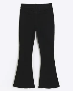River Island Girls Front Pocket Flare Jeans< Jeans