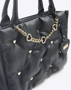 River Island Girls heart stud shopper bag< Bags & Purses
