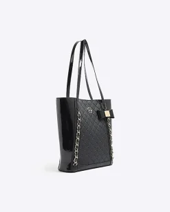 River Island Girls quilted bow shopper bag bundle< Bags & Purses