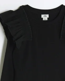 River Island Girls rib frill bodysuit< Tops & T-shirts