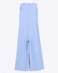 River Island Girls bow wide leg jumpsuit< 9 - 12 Yrs