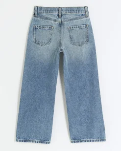 River Island Girls straight ripped jeans< Jeans