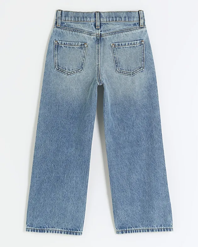 River Island Girls straight ripped jeans< Jeans