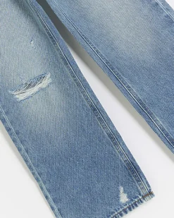 River Island Girls straight ripped jeans< Jeans