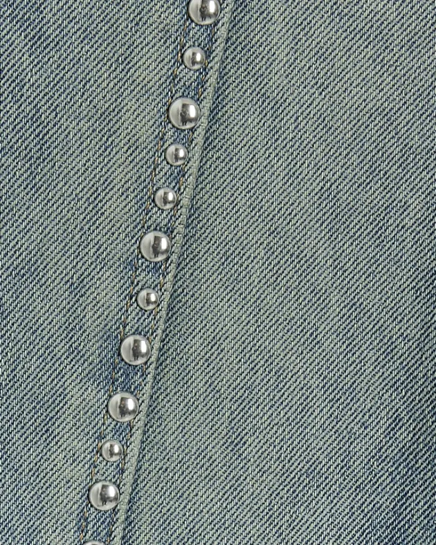 River Island Girls studded straight jeans< Jeans