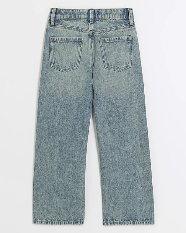River Island Girls studded straight jeans< Jeans