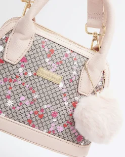 River Island Girls Floral Monogram Bag< Bags & Purses