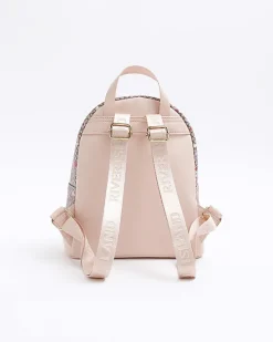 River Island Girls floral monogram backpack< Bags & Purses