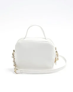 River Island Girls boucle pearl cross body bag< Bags & Purses