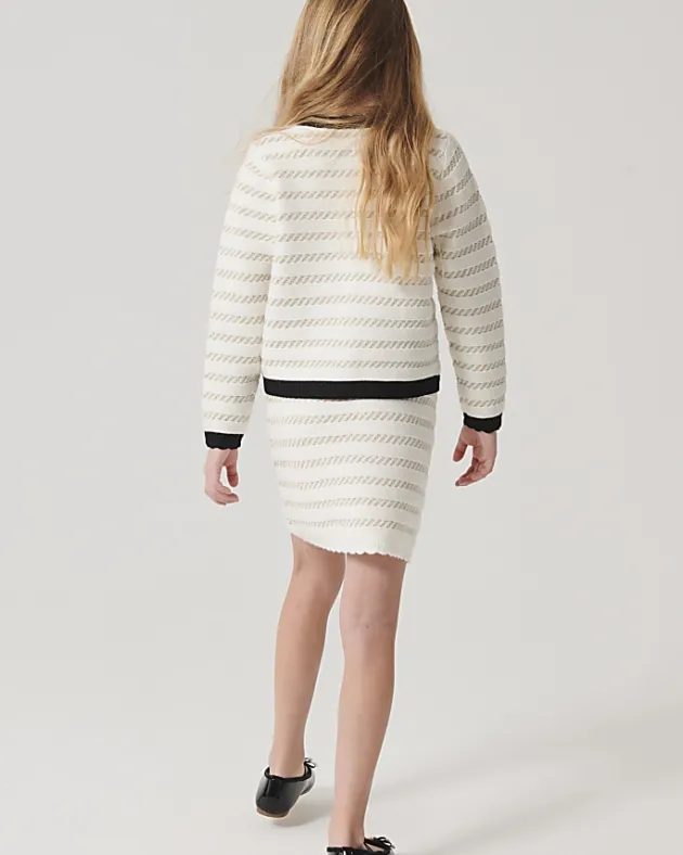 River Island Girls boucle stripe cardigan set< Sets & Outfits
