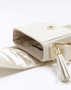 River Island Girls embossed monogram cross body bag< Bags & Purses