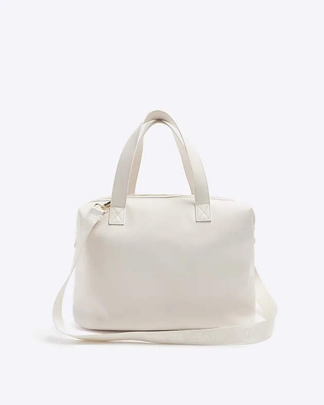 River Island Girls heart quilt travel bag< Bags & Purses