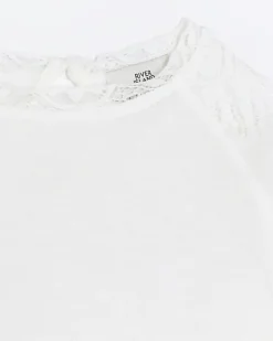 River Island Girls lace detail long sleeve top< Tops & T-shirts