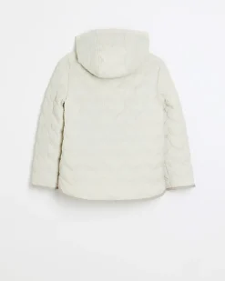River Island Girls padded heart quilted coat< Coats & Jackets