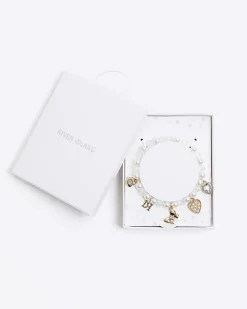 River Island Girls pearl charm bracelet< Accessories & Jewellery