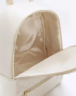 River Island Girls quilted bow detail backpack< Bags & Purses
