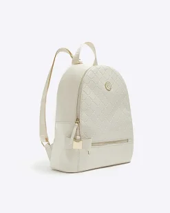 River Island Girls quilted bow detail backpack< Bags & Purses