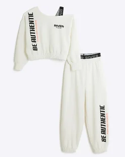 River Island Girls RI Active sweatshirt and joggers< 9 - 12 Yrs