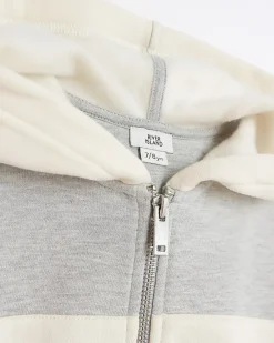 River Island Girls colour block zip hoodie< Tops & T-shirts