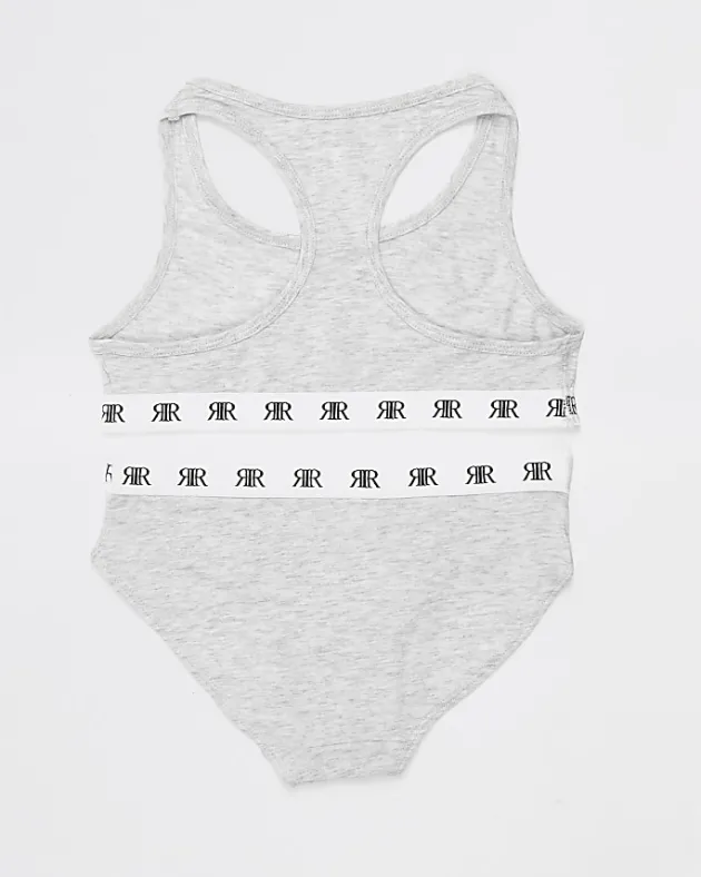 River Island Girls RI crop top and brief set< Pyjamas & Underwear