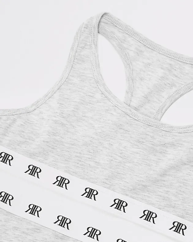 River Island Girls RI crop top and brief set< Pyjamas & Underwear