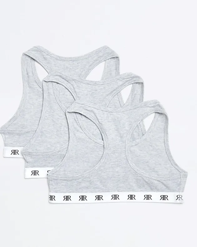 River Island Girls RI racer crop top 3 pack< Pyjamas & Underwear