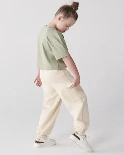 River Island Girls crop t-shirt and joggers set< Sets & Outfits