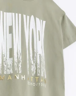 River Island Girls New York graphic t-shirt set< Sets & Outfits