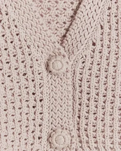 River Island Girls crochet crop cardigan< Jumpers & Cardigans