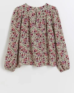 River Island Girls floral blouse< Tops & T-shirts