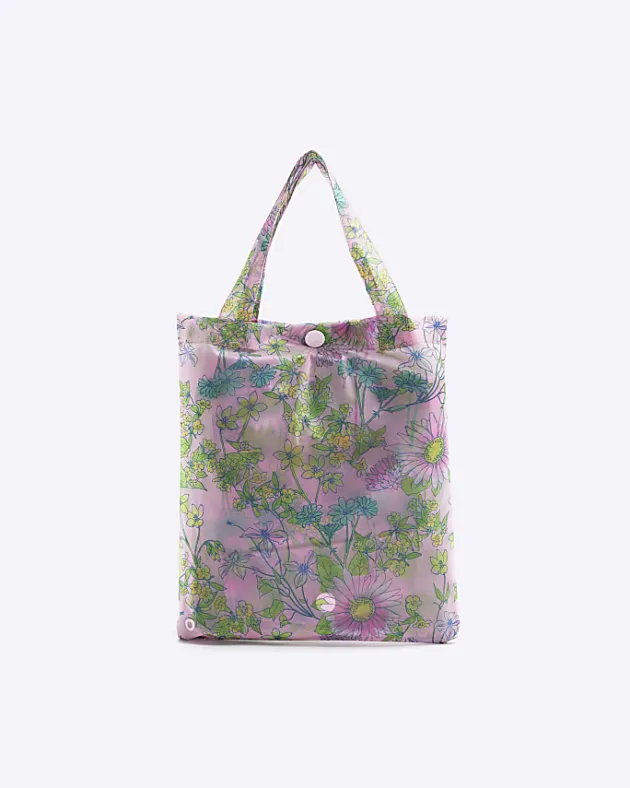 River Island Girls floral rain coat and bag set< Sets & Outfits