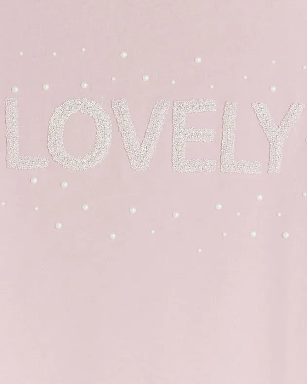 River Island Girls graphic frill sleeve t-shirt< Tops & T-shirts