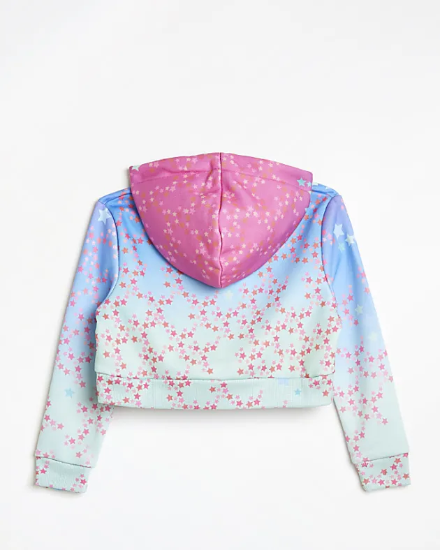 River Island Girls HYPE star sparkle hoodie< Tops & T-shirts