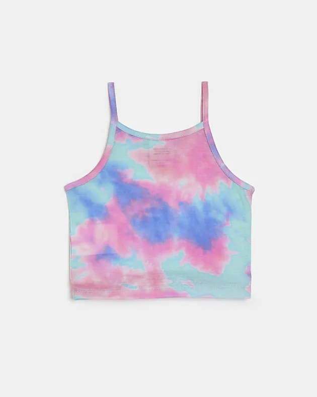 River Island Girls HYPE tie dye cami top< Tops & T-shirts